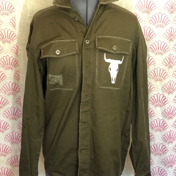 Show Me your Mumu Army Kacket Olive Bull - Picture 2 of 8